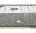 Detský koberec Lima C261A Lama svetlosivý / krémový