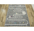 Dětský koberec Lima C263A světle šedý / krémový