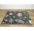 Detský koberec Lima C288A  Planéty sivý / krémový