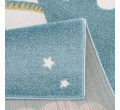 Detský koberec Mesiac Anime 9383 modrý