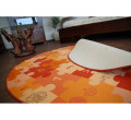 Detský koberec PUZZLE oranžový kruh