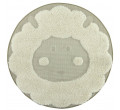 Detský koberec Shaggy Smile 15545/653, krémový