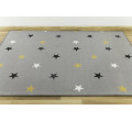 Detský koberec Stars 19 sivý