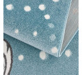 Detský koberec Teddy Anime 9386 modrý