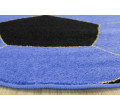 Detský koberec Weliro  lopta, modrý