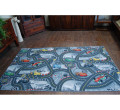 Detský metrážový koberec Disney Cars šedý