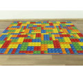 Dětský metrážový koberec Lego