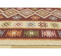 Obojstranný koberec / behúň Kilim bordový 2