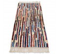 Ručne tkaný vlnený koberec BERBER MR2139 Beni Mrirt berber línie, béžový / červený