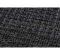 Šňůrkový koberec / běhoun SIZAL TIMO 5000 černý