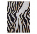Koberec MIRO 52002.807 zebra, krémový / čierny