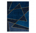 Koberec MIRO 52097.801 geometrický, modrý 