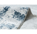 Koberec DUKE 51378 krémový / modrý, beton / třásně