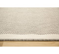 Šnúrkový obojstranný koberec Brussels 205014/10010 strieborný romby