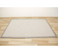 Šnúrkový obojstranný koberec Brussels 205014/10010 strieborný romby