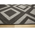 Šňůrkový oboustranný koberec Brussels 205386/11010 antracitový / šedý