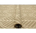 Šňůrkový oboustranný koberec Brussels 205647/10210 kávový / béžový / krémový