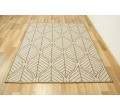 Šnúrkový obojstranný koberec Brussels 205647/10210 kávový / béžový / krémový
