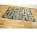 Dětský koberec 9374B šedý / grafitový