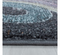 Detský koberec Funny jednorožec sivý