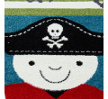 Dětský koberec Kids Pirát vícebarevný - kruh