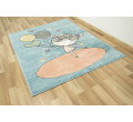 Detský koberec Lima 9393B modrý/ružový