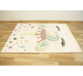 Dětský koberec Lima B070A krémový / růžový