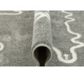 Detský koberec Lima C879A sivý/krémový