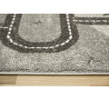 Detský koberec Lima F498A uličky / plyšové medvede, svetlosivý / krémový 