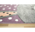 Detský koberec Lima 1316C fialový/sivý