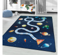Dětský protiskluzový koberec Play sluneční soustava