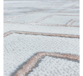 Koberec Naxos mozaika šedo - hnědý