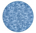 Koberec kruh SOLID 70 BETON modrý