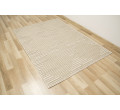 Šnúrkový koberec Panorama 8435 Romby - béžový / krémový