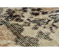 Ručne tkaný vlnený koberec Vintage 10003 ornament / kvety, béžový / zelený