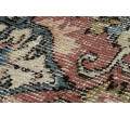 Ručně tkaný vlněný koberec Vintage 10175 rám / ornament, béžový / červený