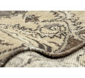 Ručne tkaný vlnený koberec Vintage 10311 rám / ornament, béžový