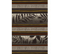 Koberec Sumatra H093D tmavohnedý