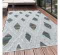 Šnúrkový koberec Bahama 3D romby viacfarebný 