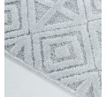 Šnúrkový koberec Bahama ornament krémový / sivý 