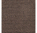 Metrážny koberec E-CHECK čierny / hnedý 