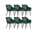 Set šesti jídelních židlí LDC088C01-6 (6 ks)