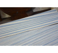 Exteriérový Obojstranný Koberec SIZAL DOUBLE 29203/035 Pásky modrý/béž