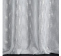Hotová záclona TILDA bielo-strieborná - na priechodkách