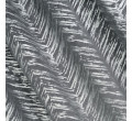 Hotový závěs SARA ocelovo-stříbrný - na průchodkách