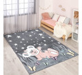 Detský koberec Anime 916 sivý