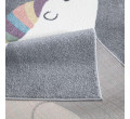 Dětský koberec Anime 921 šedý