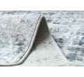 Koberec AKRYL ELITRA 6202 Abstrakcia - štrukturálny slonia kosť / modrý