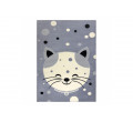 Koberec BCF FLASH Kitten 3998 - kočka šedý
