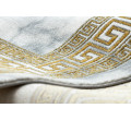 Koberec EMERALD exkluzivní 1011 glamour, styl řecký, ramka krém/zlatý
